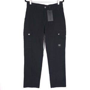 NWT HARLEY-DAVIDSON Men’s Pant Woven‎ Cargo Black 96004-24VM/3230 Size 32x30